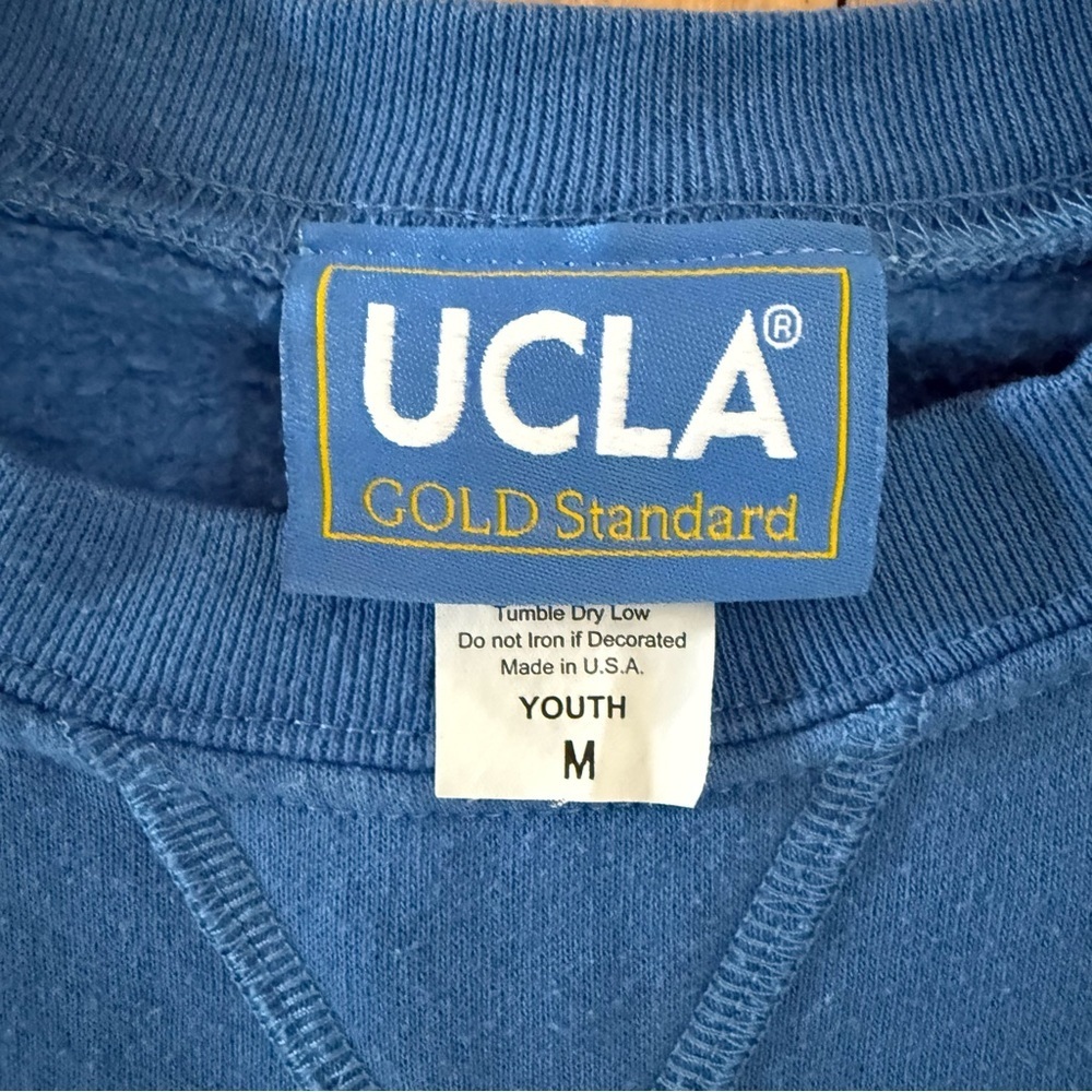 UCLA Bruins Youth Medium Blue Crewneck Sweatshirt - Picture 2 of 4